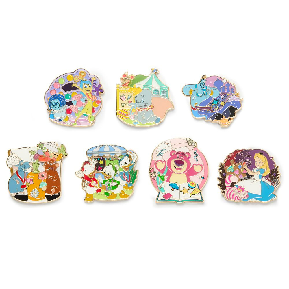 Disney and Pixar Characters Pin Trading Mystery Pin Blind Pack \u2013 1-Pc. \u2013 Shanghai Disne... | Disney Store