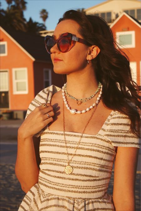 Gold jewelry, necklace stack, pearl necklace, jewelry, necklaces, vacation style, spring style, spring accessories, Valentine’s Day gifts for her #ad

#LTKstyletip #LTKFind #LTKGiftGuide