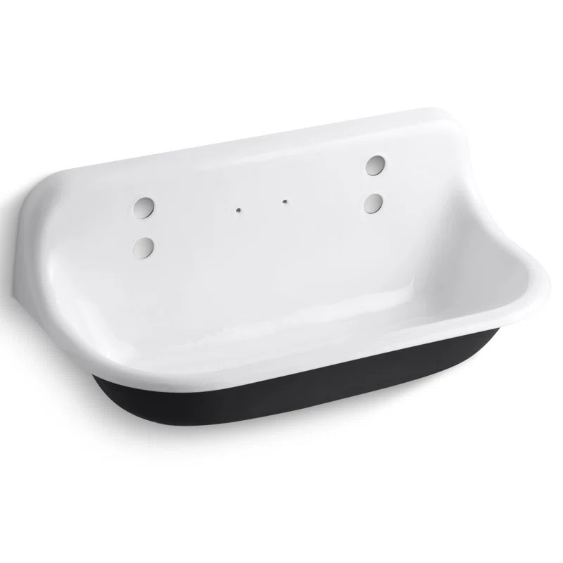 K-3200-0 Brockway 36" x 17.5" Wall Mounted Service Sink | Wayfair North America