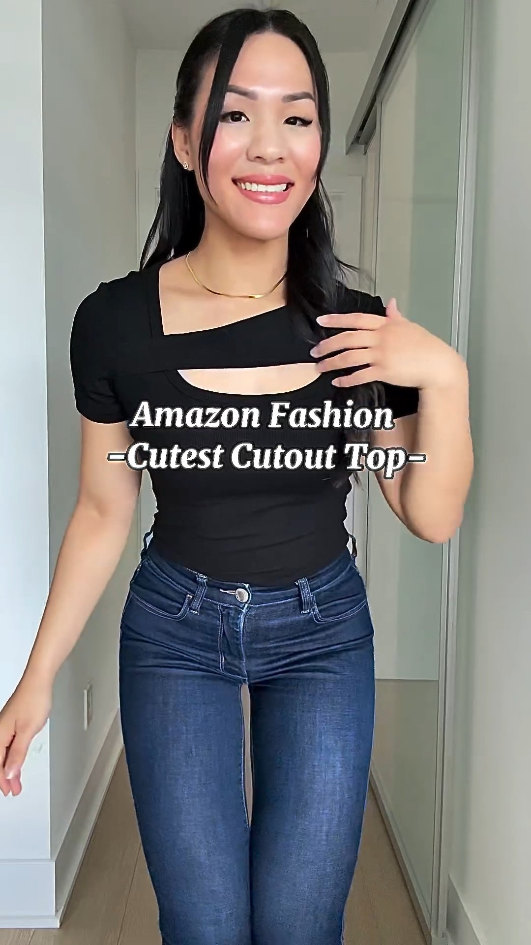 CUTEST BASIC AMAZON CUTOUT TOP $29!!
Isn’t this basic cutout t-shirt just adorable? I’m absolutely amazed by the quality and design. The material is incredibly stretchy, and it comes in six other fantastic colors. I can already tell this is going to be my new favorite go-to top! 🥰🖤🤎 

Wearing Size: S

#LTKcanada #LTKsummer #LTKbeauty