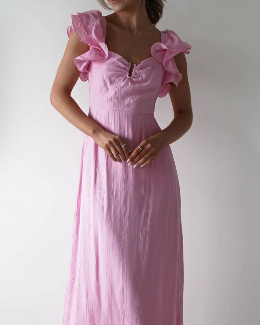 Pink Summer Dress, Cute Girly Summer Outfit 🌸

#LTKSeasonal #LTKMidsize #LTKU