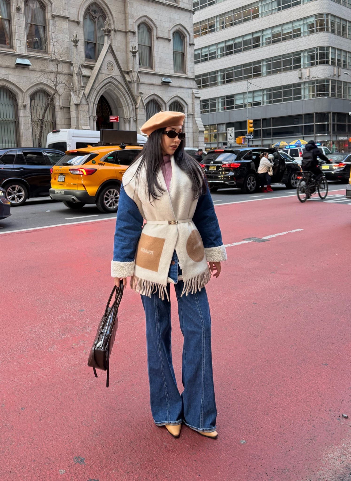 Coat : wrangler 
Beret : hm 
Shoes : stuart weitzman
 