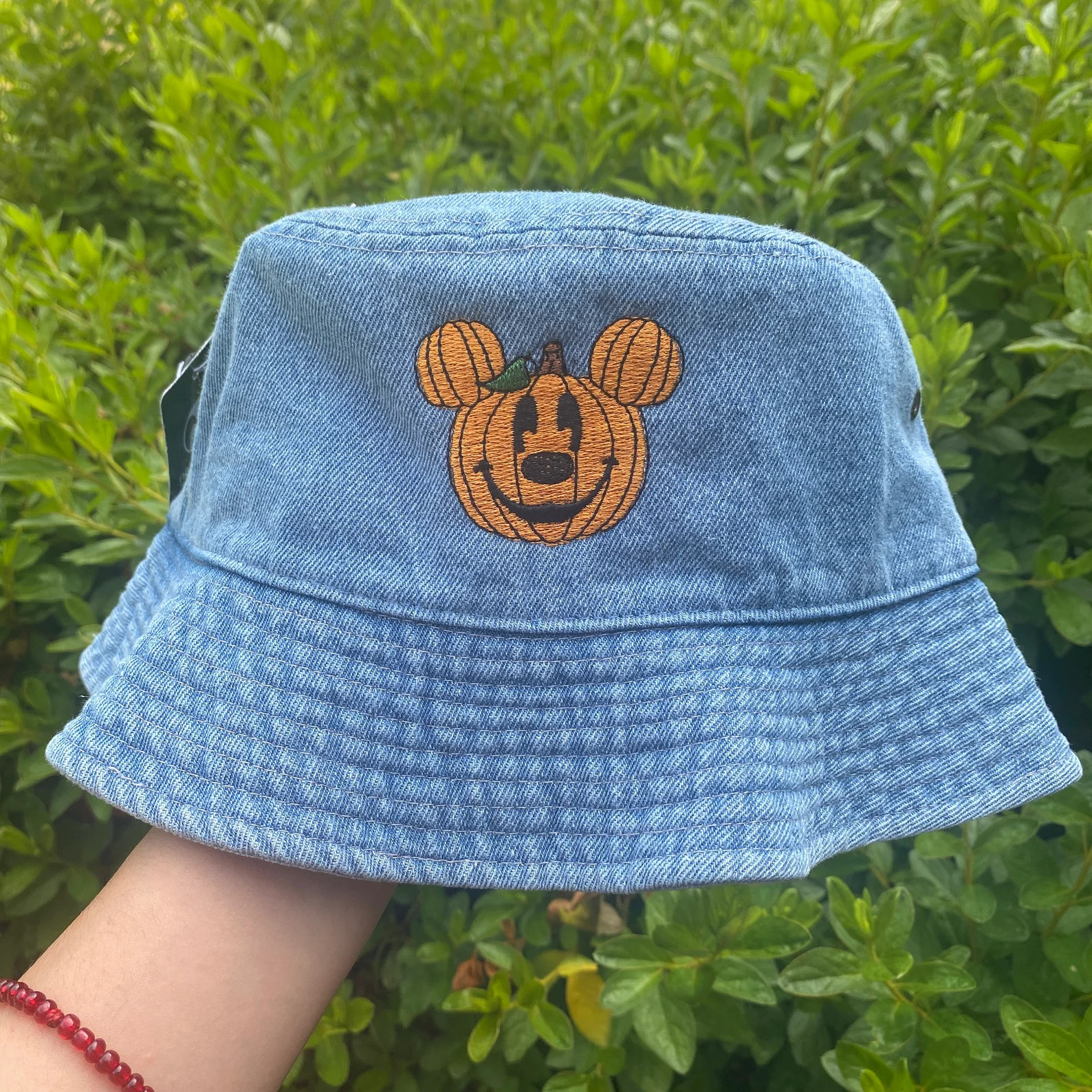 Mickey Pumpkin Halloween Disney Bucket Hat - Etsy | Etsy (Global)