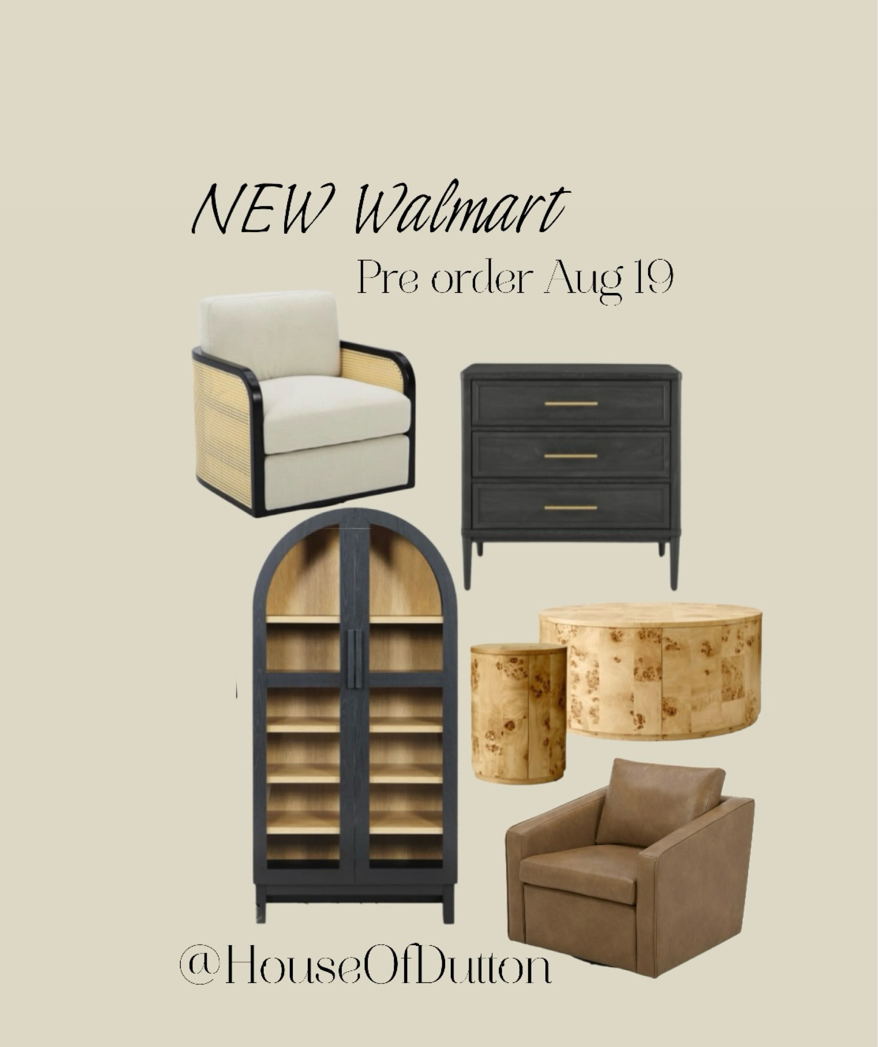 New Walmart

Pre order for Aug 19
Arch cabinet 

#LTKFindsUnder50 #LTKHome #LTKSeasonal
