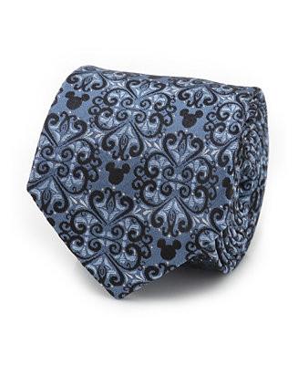 Men's Mickey Mouse Damask Tile Tie | Macy's