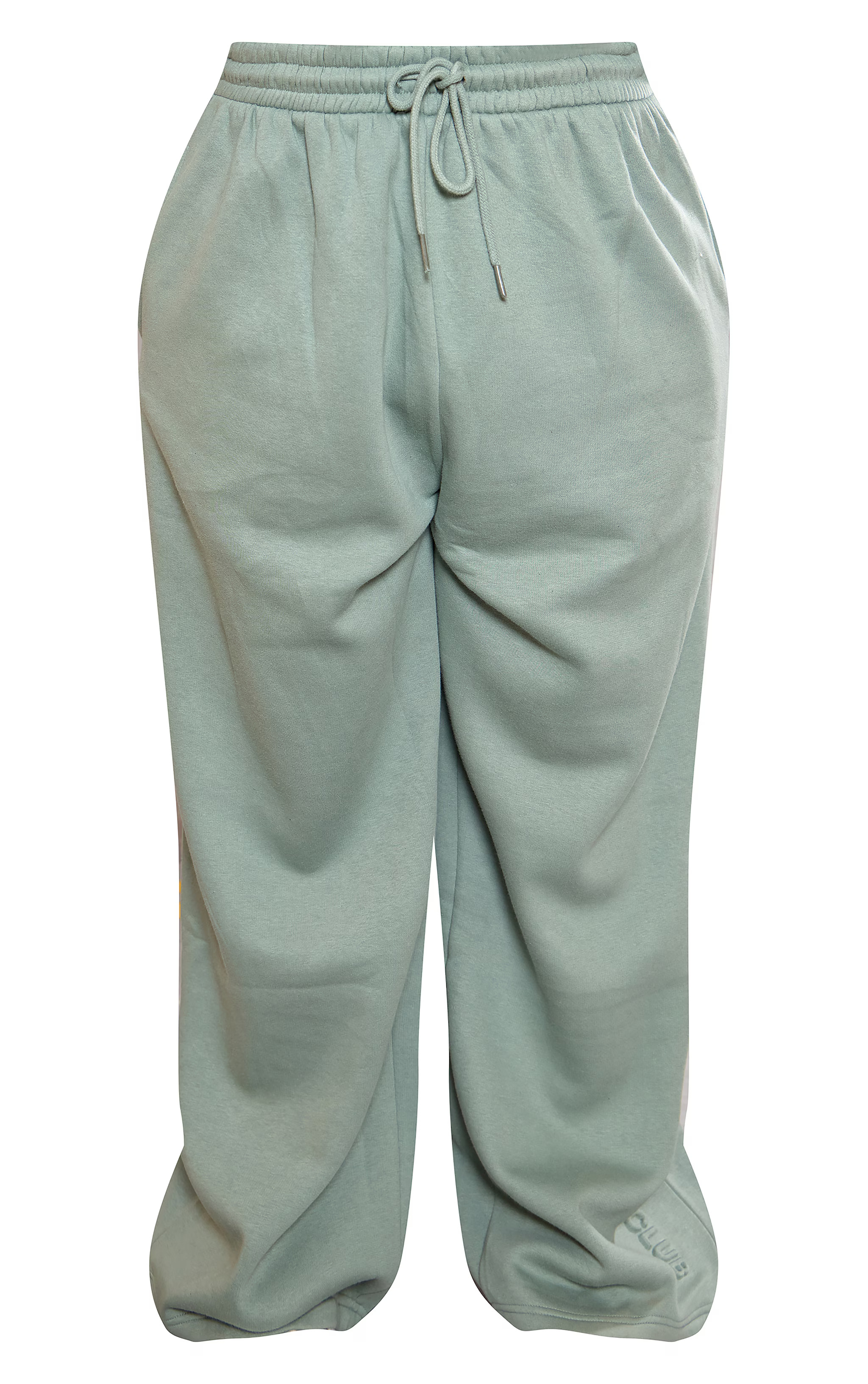 Plt Plus Sage Athletics Club Embossed Sweatpant | PrettyLittleThing US