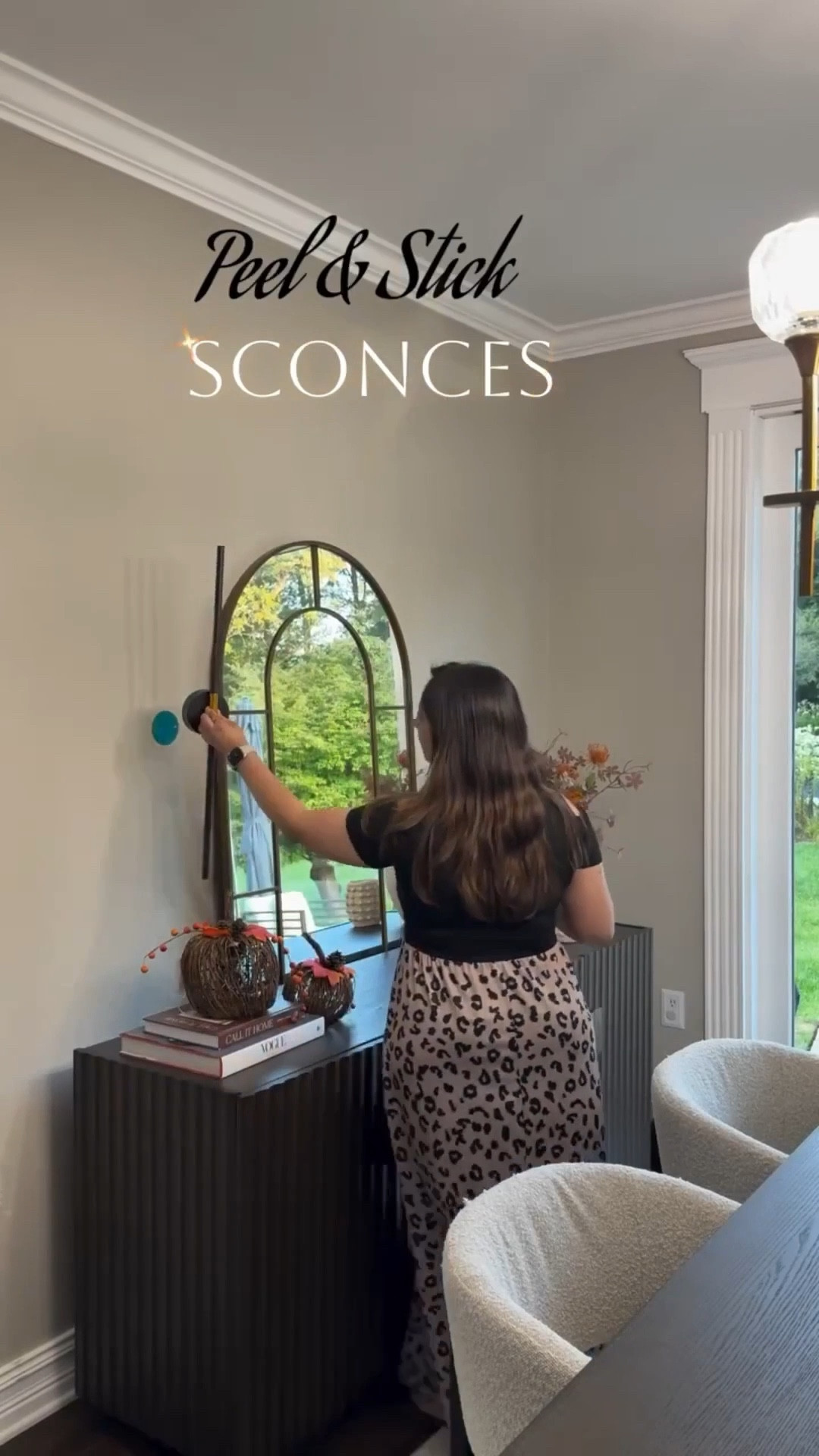 Adding peel and stick wireless sconces is an easiest, budget friendly way to decorate any space. These beautiful black and gold sconces are absolutely stunning, the best part is they require no hardwiring - it’s cordless, dimmable, comes in a set of 2 and it’s remote controlled! It rotates 369 degrees so can be used in anyway in the bedroom, dining room, living room or hallways! 
Can you believe these are under $50 ?🙌🏼
@amazon #amazonhome #founditonamazon @wayfair #LTKFallSale 

Follow my LTK @apieceofmyglamhome on the @shop.LTK app to view this post and get my exclusive app-only content!

#liketkit 
@shop.ltk
https://liketk.it/5oOlp
