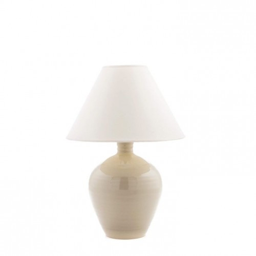 Simon Pearce Belmont Lamp - M - crackle ivory 22" H x 10" W (shade sold separately) | Gracious Style