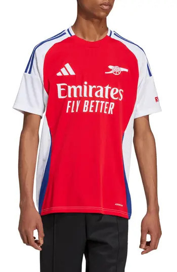 adidas Arsenal FC 2024/25 Home Jersey in Better Scarlet/White at Nordstrom Rack, Size Xx-Large | Nordstrom Rack