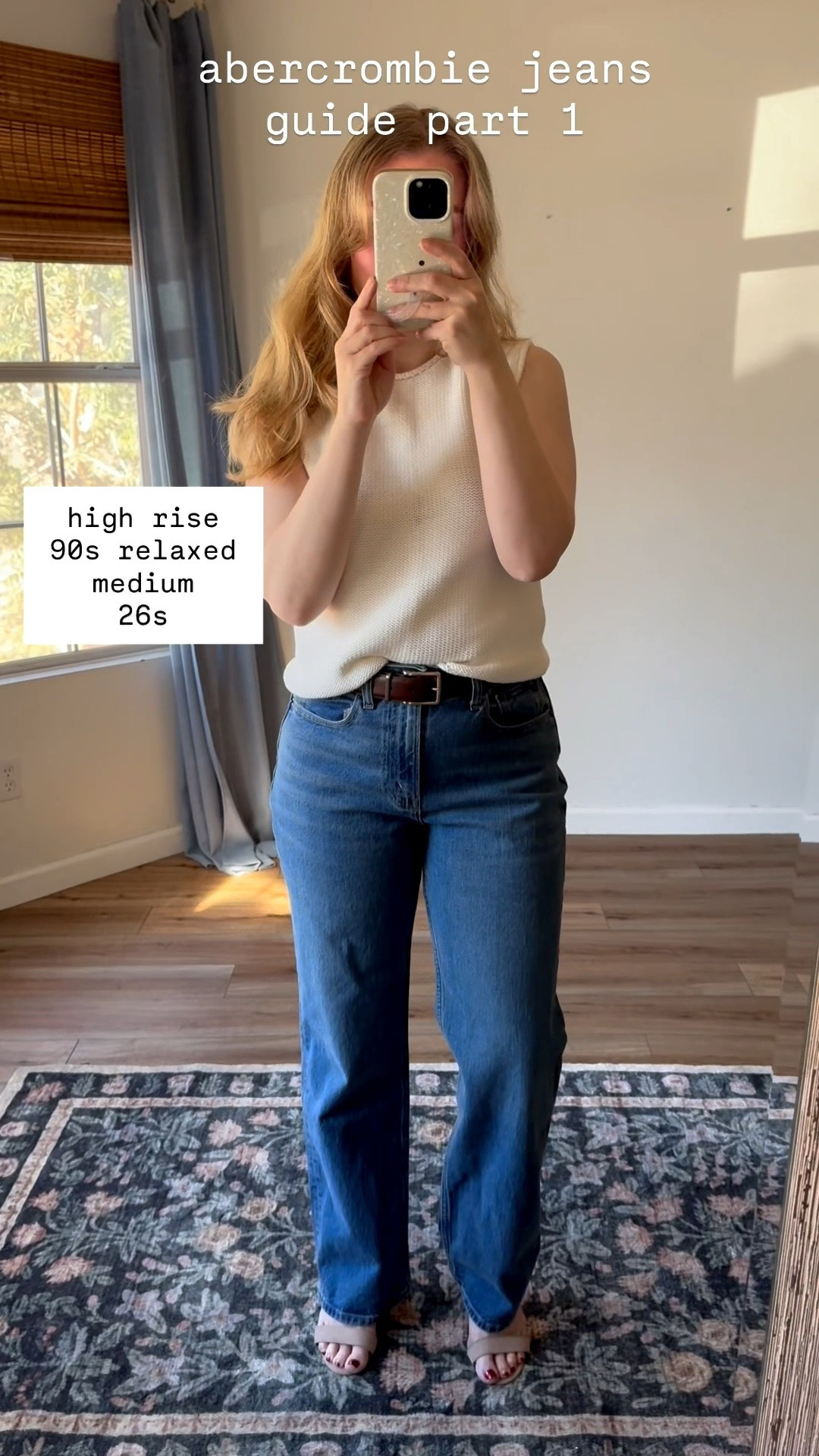 i tried on different @abercrombie abercrombie abercrombie jeans styles and was surprised by the styles i ended up loving the most!

all jeans are in my normal curve love 26 short, except the ankle straight jeans are in a 26 regular (i find the short too cropped for my liking) and the low rise ultra loose run big, size i sized down to a 25s

my body type: 5’2 ish pear shape. usually a 26 petite.

low rise ultra loose - an unexpected fav! flattering, fun and cool. runs big, so i immediately ordered a smaller size before they sold out.

high rise wide leg - love! chic & flattering. a lil more structured looking than the ultra loose. tts, maybe on the big side

high rise loose - my go to pair. i’ve had these for 3 years now. they are flattering + can be dressed up or down. tts

ultra high rise 90s straight - i’ve had these for 3+ years and i don’t wear them as much these days. the ultra high rise is starting to feel a little outdated and uncomfortable tbh. i do love them in the fall with a heeled bootie though! tts

high rise 90s straight - a little less intense of a high rise as the ultra high rise. i did love these, but not as much as the more relaxed fits. tts

mid rise 90s straight - my everyday pair! mid rise is my new standard! same fit as the ultra and high rise, but mid rise. they fit just below my belly button. i wear this pair of jeans allll the time. tts

high rise 90s relaxed - i personally only love these with a heeled shoe. otherwise, i feel a little sloppy. they aren’t baggy enough to look fun & cool like the low rise ultra loose, but they aren’t fitted and chic like the straight. however, with heels? obsessed! tts

high rise trouser jean - obsessed! perfect for work, going out and casual chic outfits. these run a tiny bit big, but i also think having a little room adds to the style. 

ultra high rise ankle straight - i used to love this fit, but i rarely wear them now. they give me
skinny jeans vibes, which is fine. tts.

#LTKxAbercrombie #LTKootd #LTKSeasonal