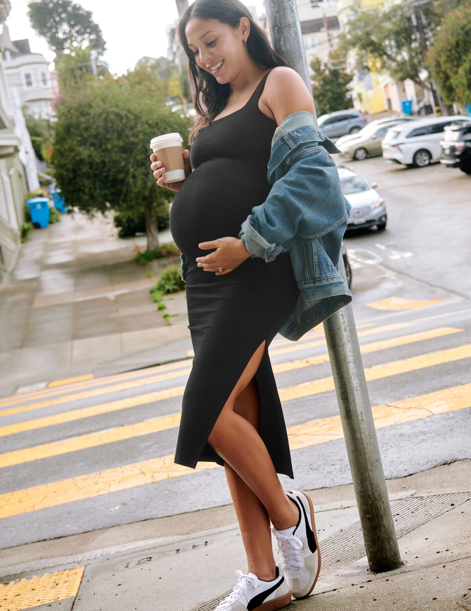 Spacedye Icon Maternity Dress | Beyond Yoga | Beyond Yoga