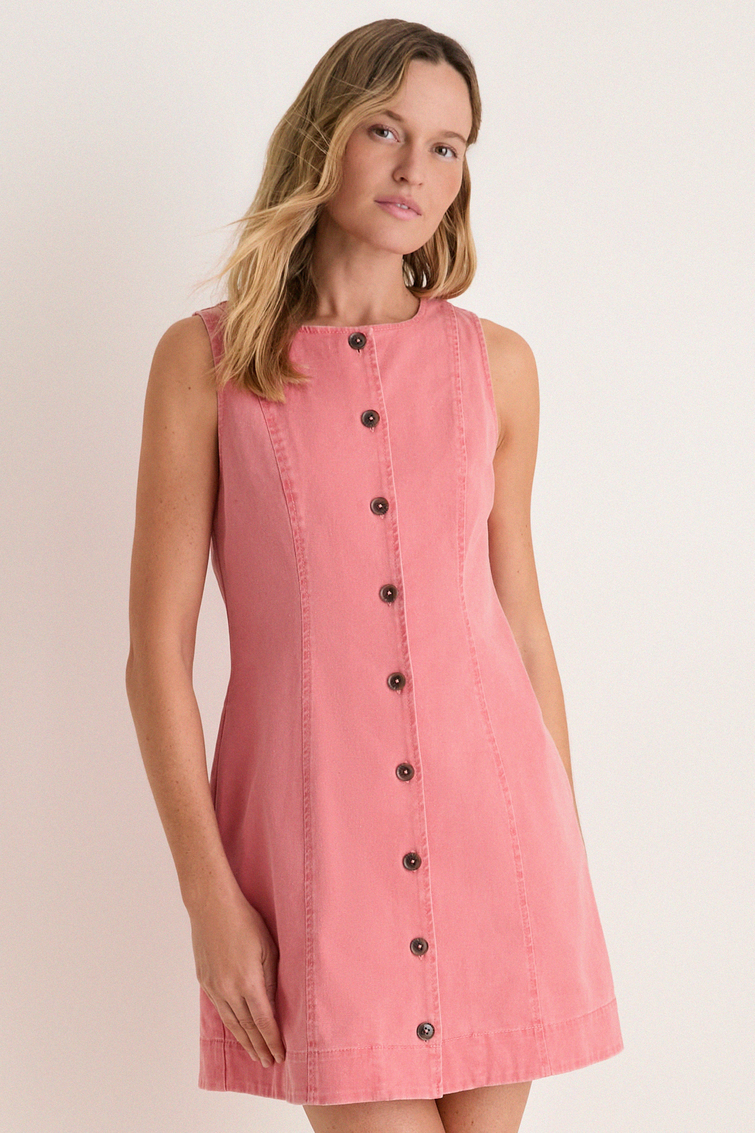 Nantucket Reds Stretch Twill Rhoda Dress | Tuckernuck (US)