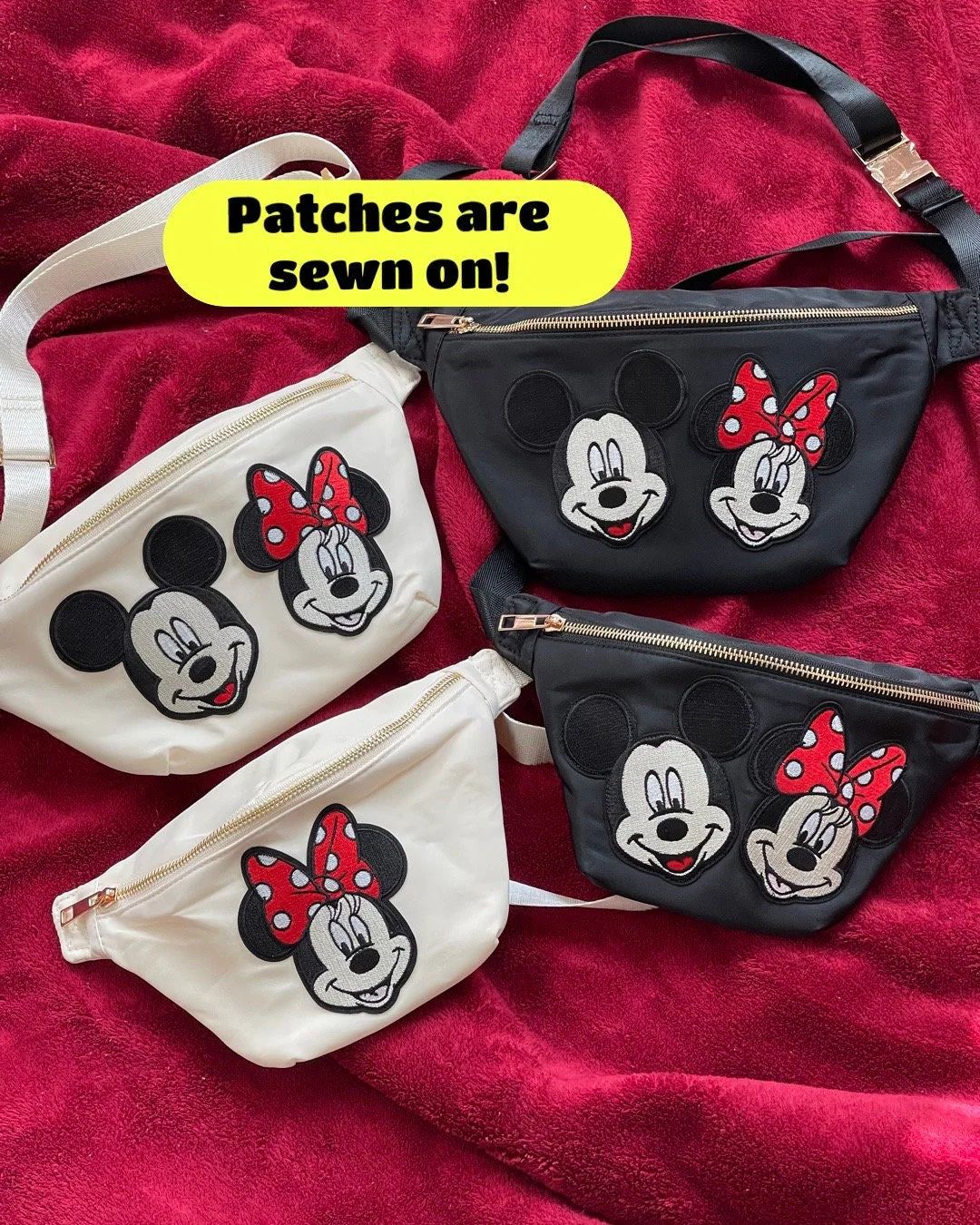 Disney Fanny Pack Gifts Belt Bag Bum Bag Waist Bag Mickey - Etsy | Etsy (US)