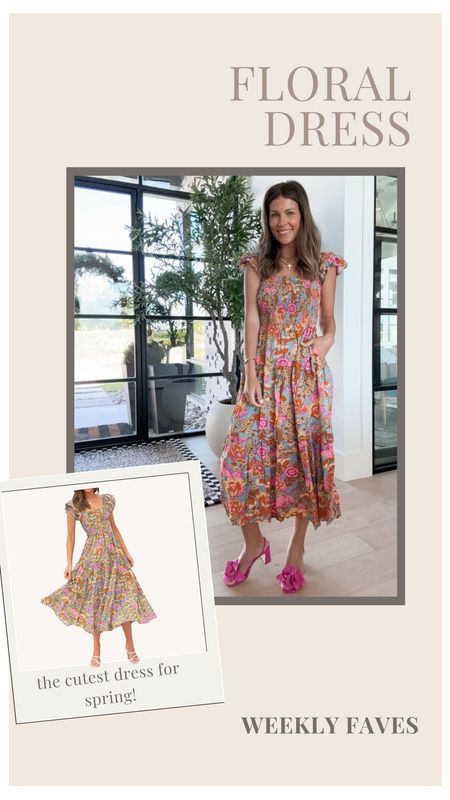 The perfect midi dress for the spring!!

Spring style, vacation style, spring outfits 

#LTKstyletip #LTKfindsunder100 #LTKSeasonal