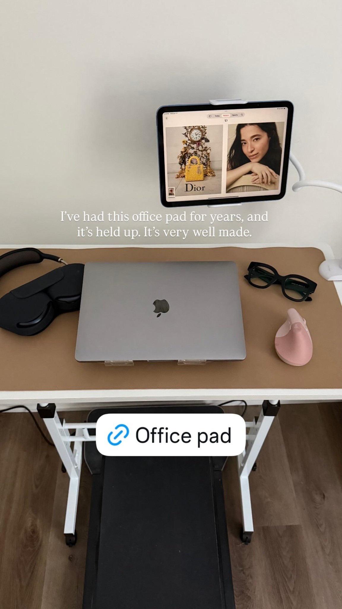 I’ve had this office pad for years, and it’s held up. It’s very well made.