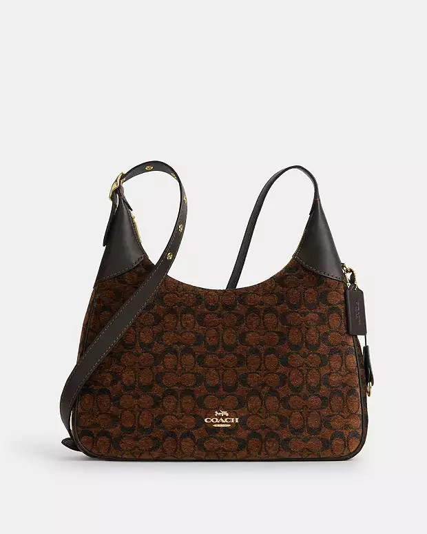 Ella Shoulder Bag In Signature Chenille | Coach Outlet US