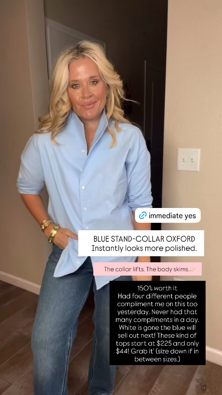 ✨Tap the bell, save and ❤️ start here over 40 fashion, midlife style, midsize fashion and luxury looks for less.  

⬇️Sizing information:
Blouse medium (size down if in between sizes.) 
Jeans 12 (size up if in between sizes.) 

These are the 7 pieces I’m loving for fall this week 🤎

Not because we need more clothes 😂 but because these are the pieces that actually make getting dressed easier.

Good jeans, great layers, the perfect tank and loafers that pull everything together. Wear them together, mix them with what you already own, and get a LOT of outfits out of them.

That’s always the goal around here. Buy better. Look good. Feel good.

I linked all 7 + how I’m wearing them. 🤍

👑 Helping you look good, feel good.-Lindsey Denver   Check back daily for belly-friendly style, confidence, and Outfit Physics™.

#LTKOver40 #LTKMidsize #LTKPlusSize

Comment SHOP below to receive a DM with the link to this post on my LTK ⬇ https://liketk.it/6oEFM

Comment SHOP below to receive a DM with the link to this post on my LTK ⬇ https://liketk.it/6oENi

Comment SHOP below to receive a DM with the link to this post on my LTK ⬇ https://liketk.it/6oJQv