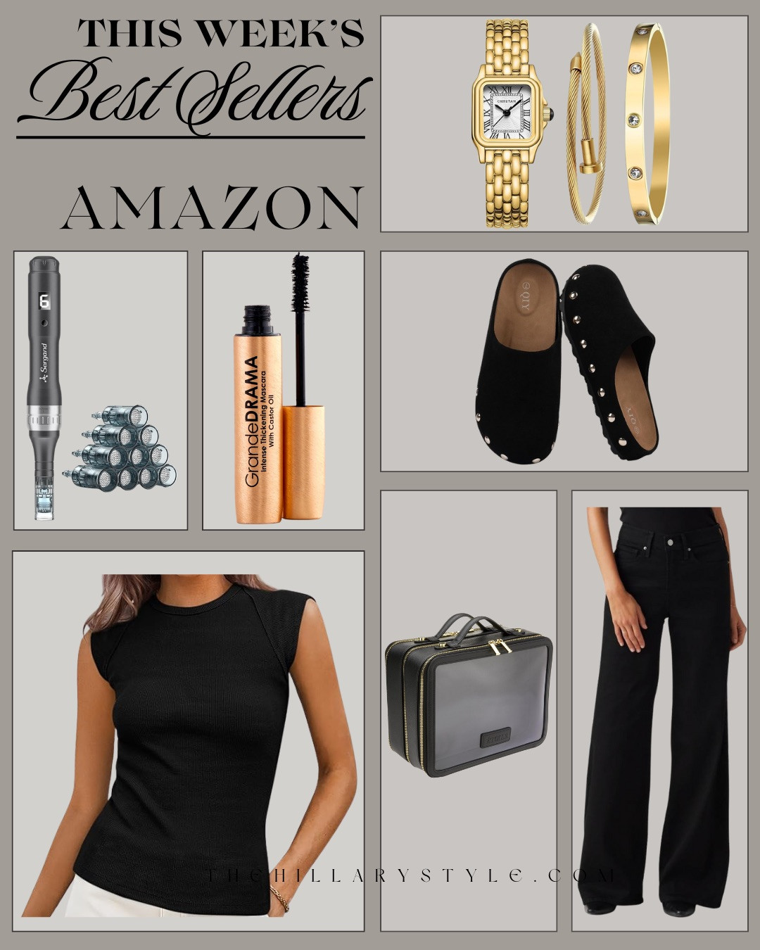 THIS WEEK’S AMAZON BESTSELLERS — ELEVATED EVERYDAY STYLE! These are the fashion and beauty pieces you’ve been reaching for nonstop. Timeless gold accessories, easy wardrobe staples, everyday beauty favorites, and chic essentials that make getting dressed (and ready) feel effortless. Each one blends classic style with real-life wearability — and they’re all worth the hype.

#Amazon #TheHillaryStyle #AmazonBestsellers #EverydayStyle #TimelessFashion #ElevatedBasics #AmazonFashionFinds #LuxuryForLess #ChicEssentials 

 #LTKmomlife #LTKOver40 #LTKHome