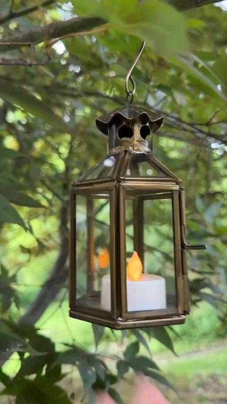 These garden lanterns are so cute and come in multiple sizes currently on sale!
