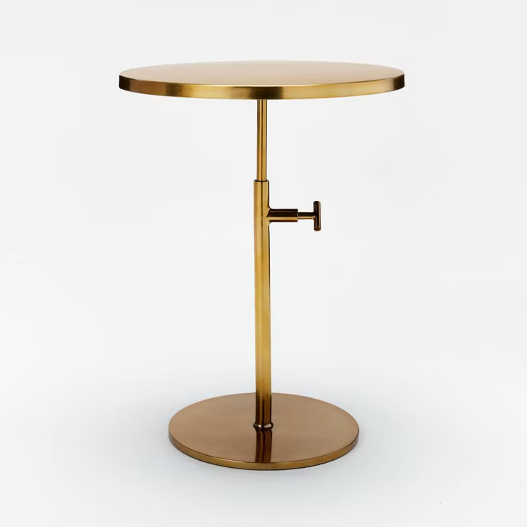 Adjustable Brass Accent Table - Threshold™ designed with Studio McGee | Target