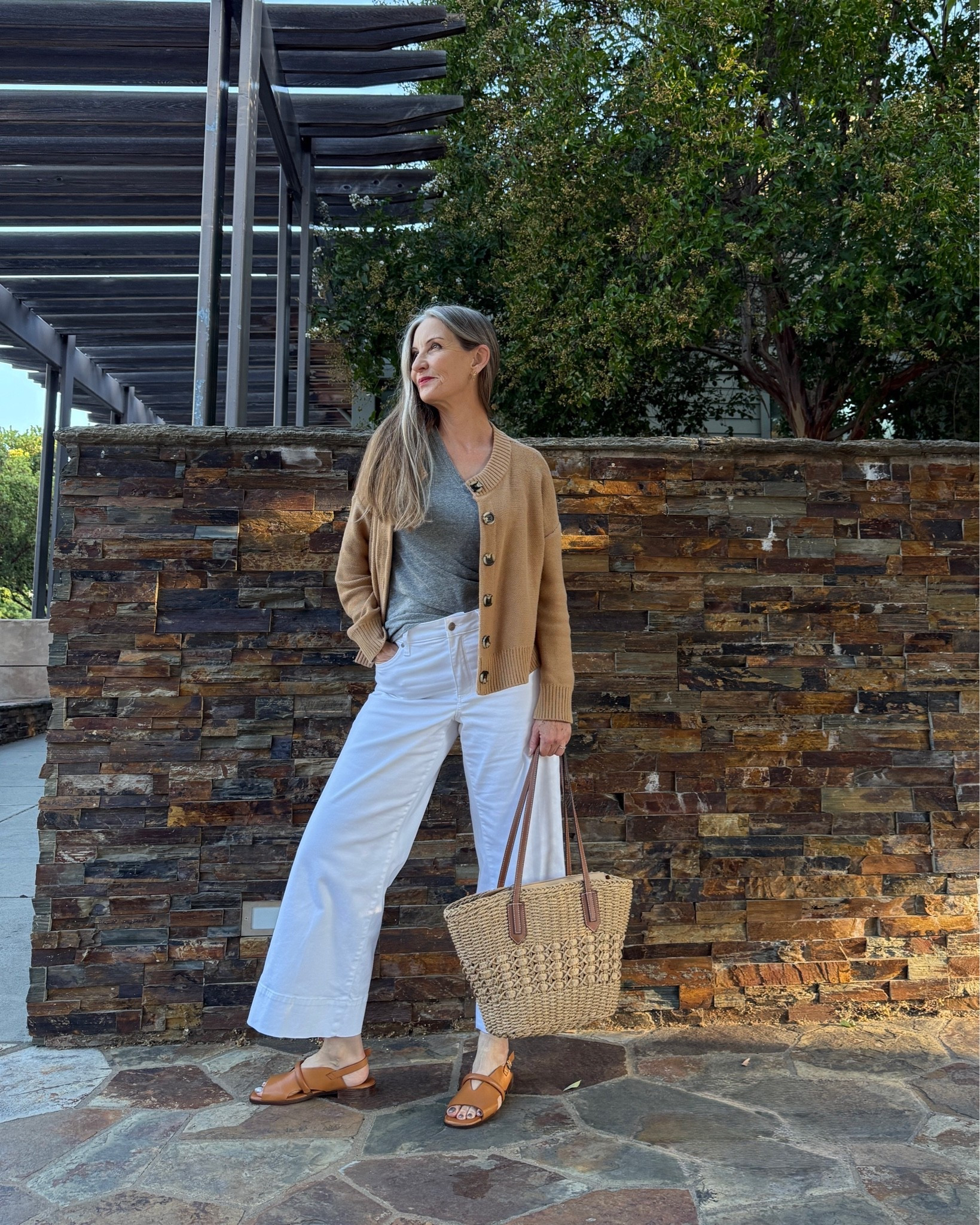 Easy neutral capsule wardrobe pieces. Luxe leather sandals, so comfortable. Use code DAWN15 for a discount on the shoes! #neutrals #capsulewardrobe #minimalistwardrobe #easyootd #comfortablesandals #chicsandals

#LTKSeasonal #LTKdayinmylife #LTKootd