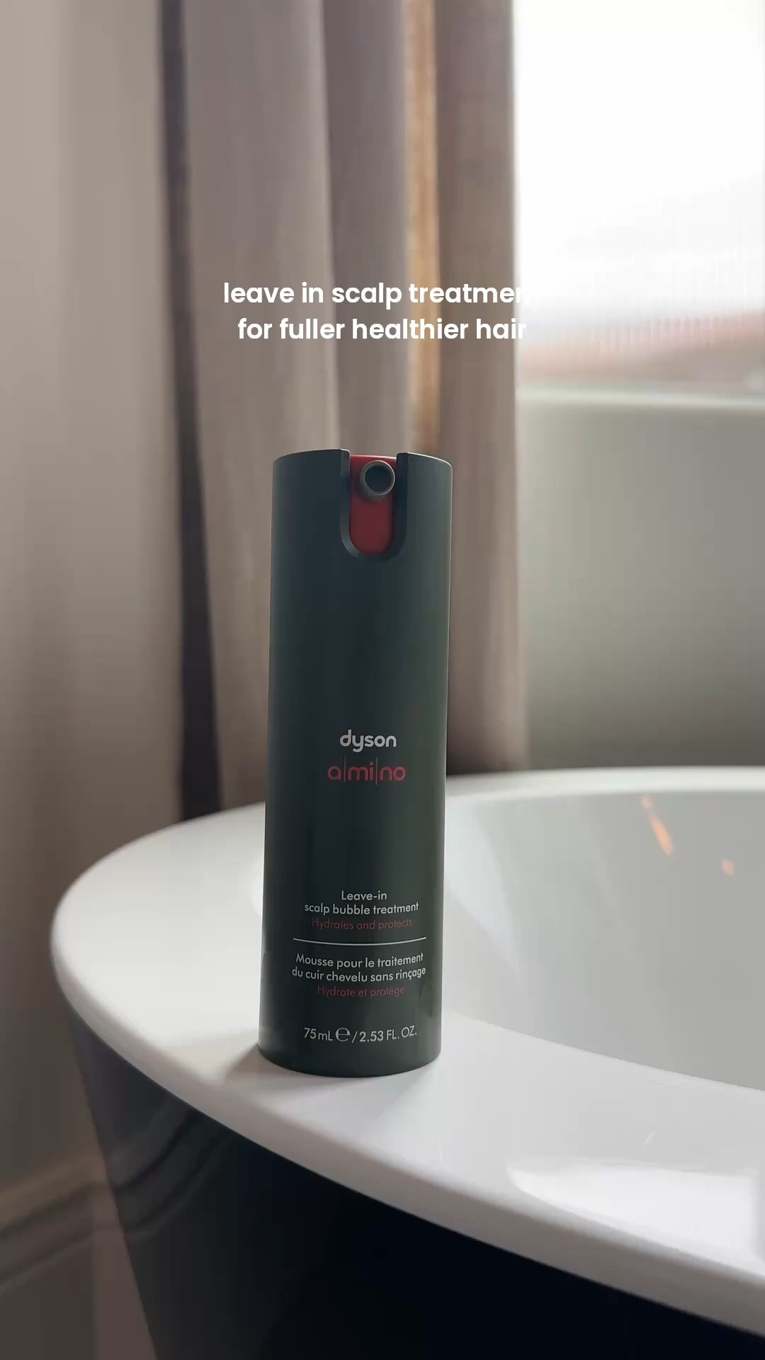 An instant, foam-to-serum, lightweight leave-in treatment dermatologically tested for all scalp types. Helps battle hair loss, oily scalp, and flaking. Using this to create a balanced healthy scalp!! 



#LTKOver40 #LTKselfcare