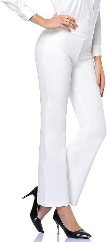 Tapata Women's 28''/30''/32''/34'' High Waist Stretchy Bootcut Dress Pants Tall, Petite, Regular ... | Amazon (US)