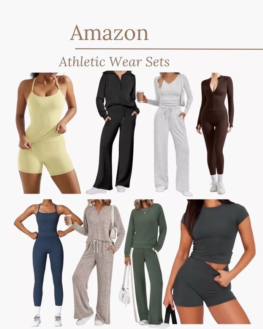 Athletic wear sets from Amazon!!

#LTKActive #LTKootd