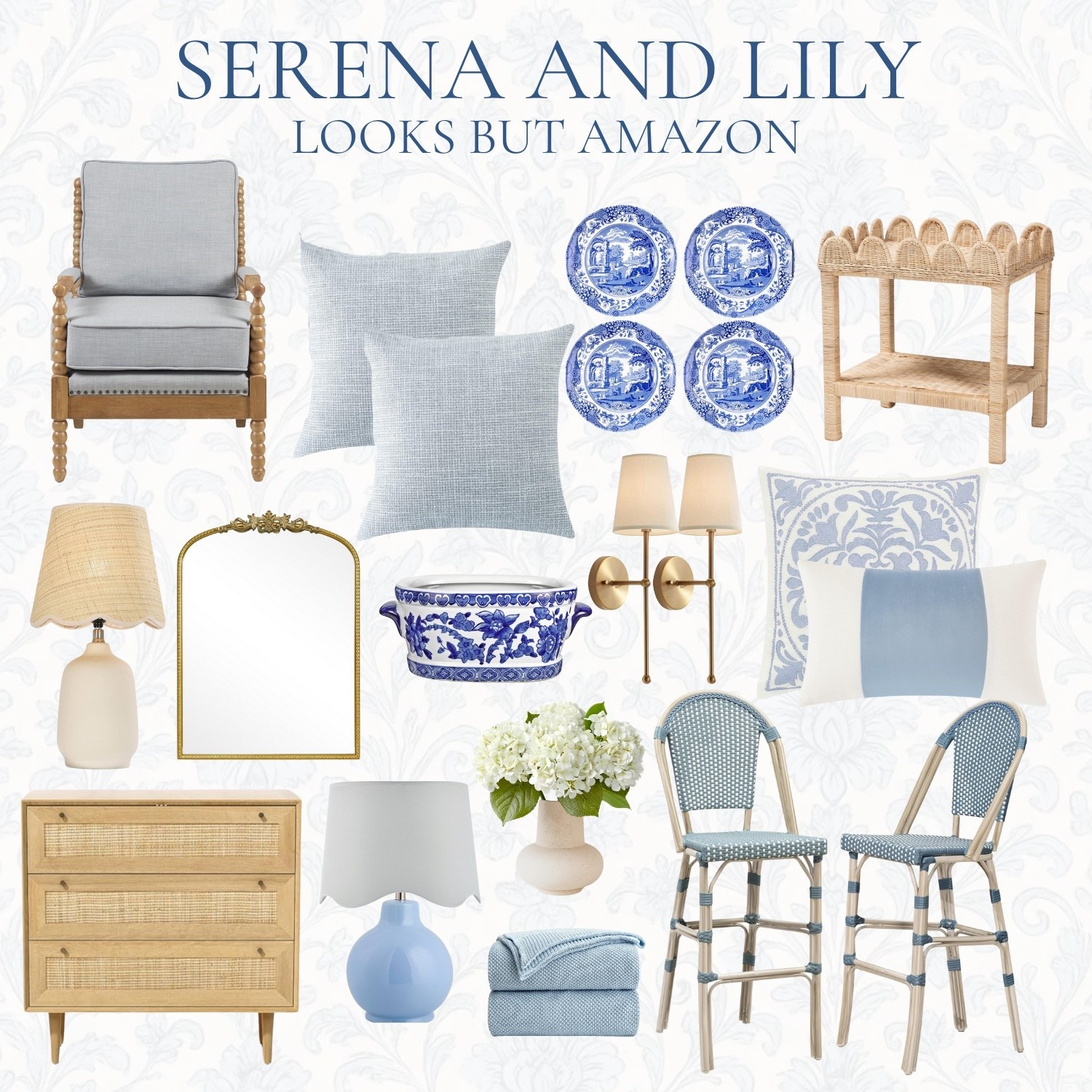 Serena & Lily Looks for Less |
Amazon finds that nail the coastal Serena & Lily vibe — shop them all here! 

⸻

#LTKhome #LTKstyletip #LTKhomefinds #amazonhome #amazonfinds #serenaandlilydupe #coastalhome #coastalstyle #grandmillennial #blueandwhiteforever

#LTKStyleTip #LTKHome #LTKFindsUnder100