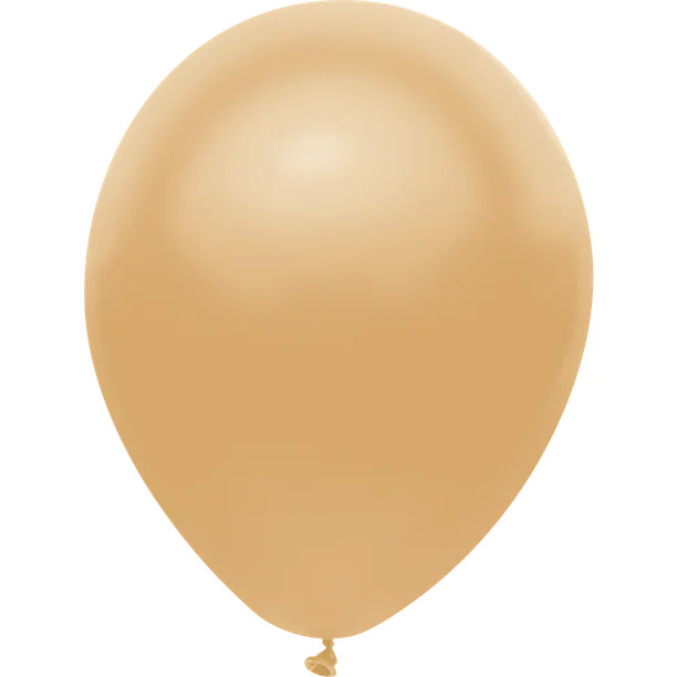 Way To Celebrate 12 Ct. 12" Plain Gold Balloons | Walmart (US)