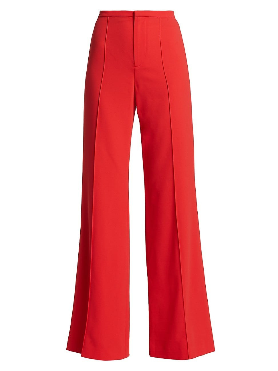 Women's Dylan High-Waisted Wide-Leg Pants - Bright Poppy - Size 10 | Saks Fifth Avenue