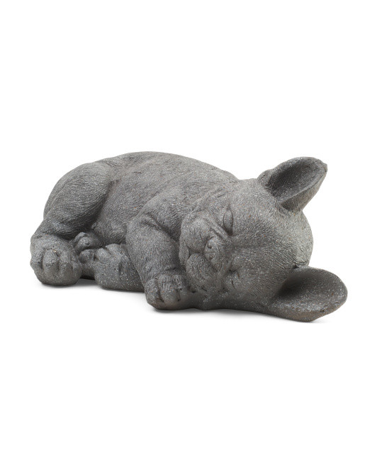 20.5in Sleeping Frenchie Garden Statuary Decor | Home | Marshalls | Marshalls