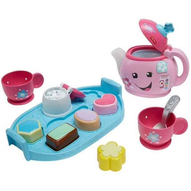 Fisher-Price Laugh & Learn Sweet Manners Tea Set with Lights & Sounds | Walmart (US)