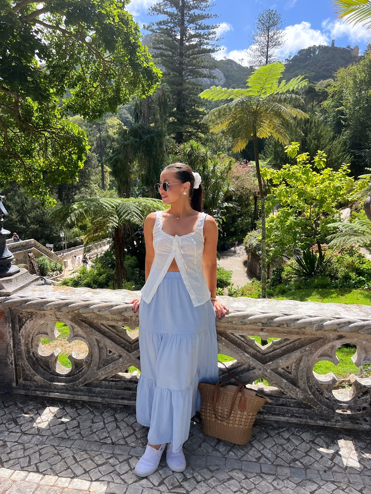 top and bottom size small 

#amazon #scrunchie #ootd #maxiskirt #lacetop #amazonfashion #y2k  

 #LTKFallSale #LTKFindsUnder50 #LTKStyleTip