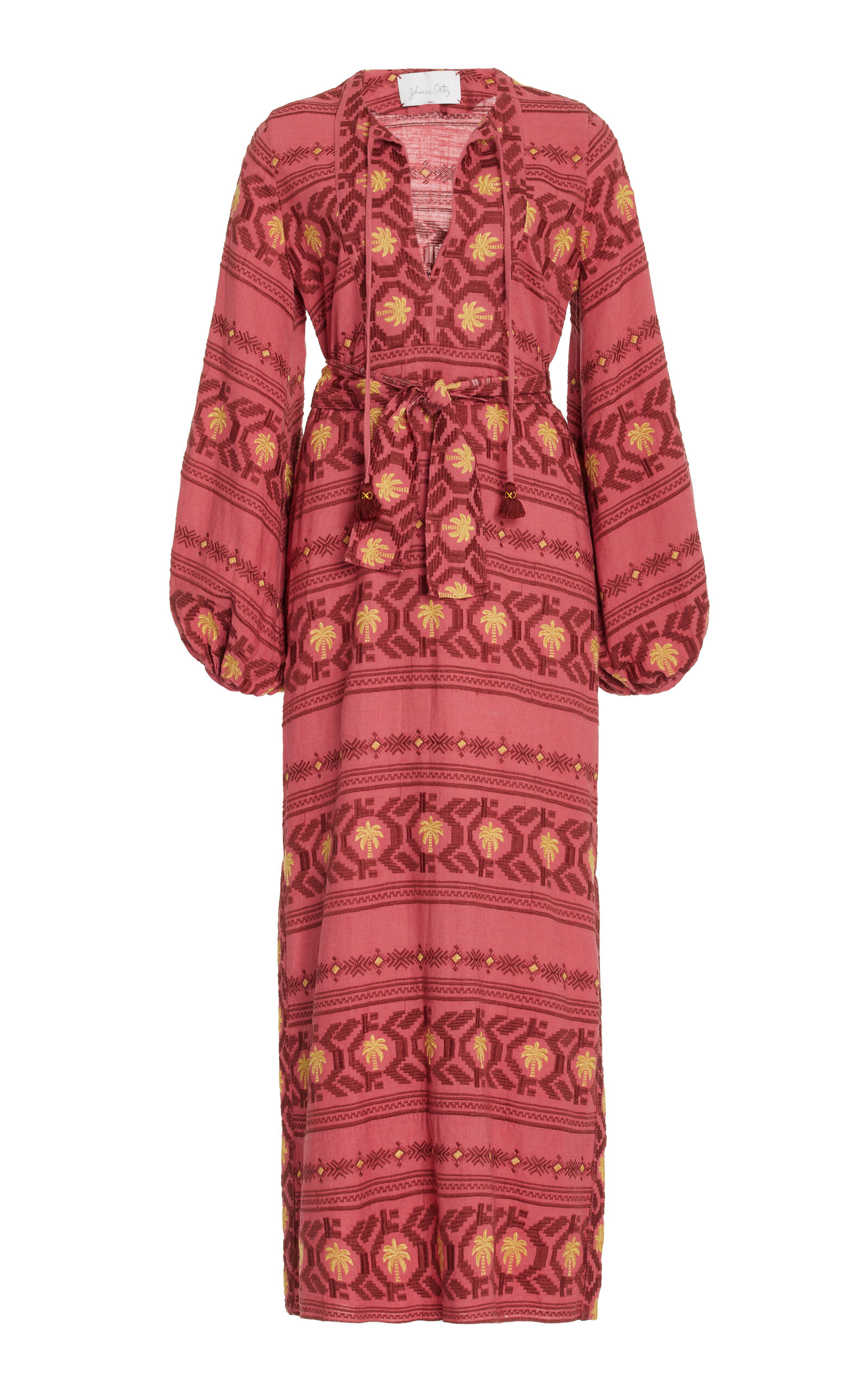 Johanna Ortiz - Sapa Inca Tunic Dress - Pink - US 0 - Moda Operandi | Moda Operandi (Global)