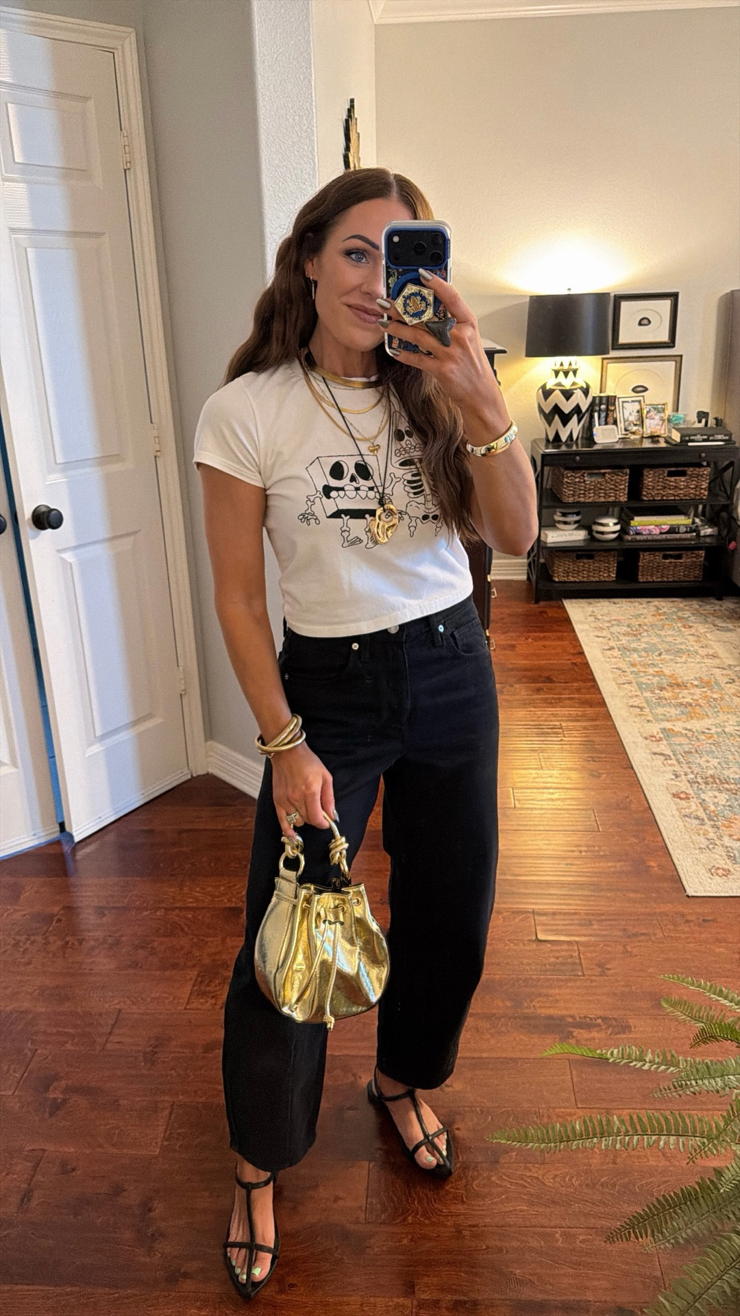 Halloween outfit for girls night out dinner date spooky outfit SpongeBob SquarePants target jeans and shoes 

#LTKSeasonal #LTKFindsUnder50 #LTKStyleTip