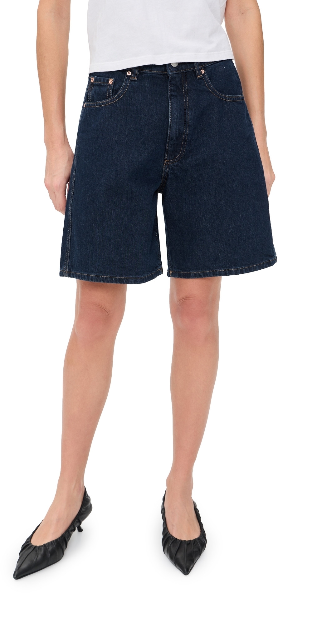 DL1961 Taylor Relaxed High Rise Denim Shorts Night Out 24 | Shopbop