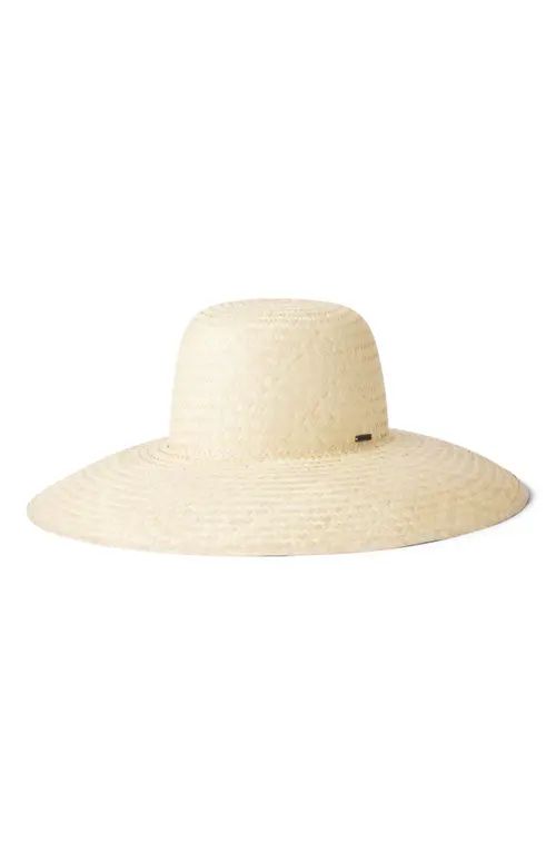 Brixton Janae Straw Sun Hat in Natural at Nordstrom, Size X-Small | Nordstrom