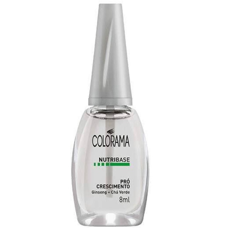 ESMALTE COLORAMA PRÓ CRESCIMENTO NUTRIBASE - Giseng+chá verde | Shopee (BR)