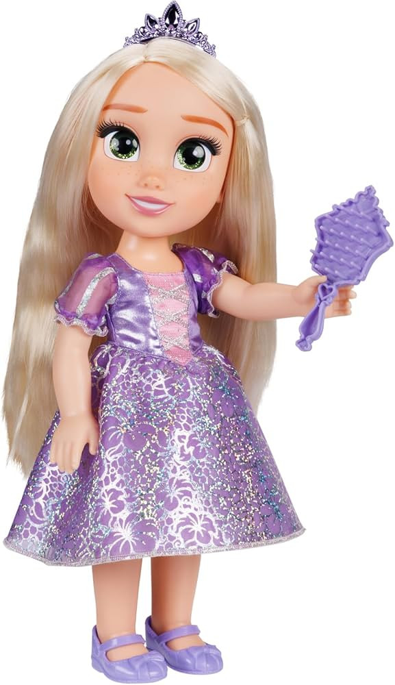Disney Princess D100 My Friend Rapunzel Doll 14 inch Tall Includes Removable Outfit, Tiara, Shoes... | Amazon (US)
