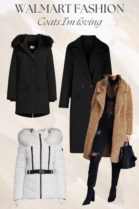 Walmart coats I’m loving! Can we talk about the white one?! 🤩 All of these are under $70! 

#LTKSeasonal #LTKstyletip #LTKfindsunder100