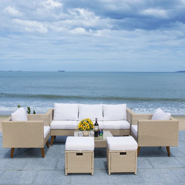 Chilton 7 - Person Seating Group with Cushions | Wayfair North America