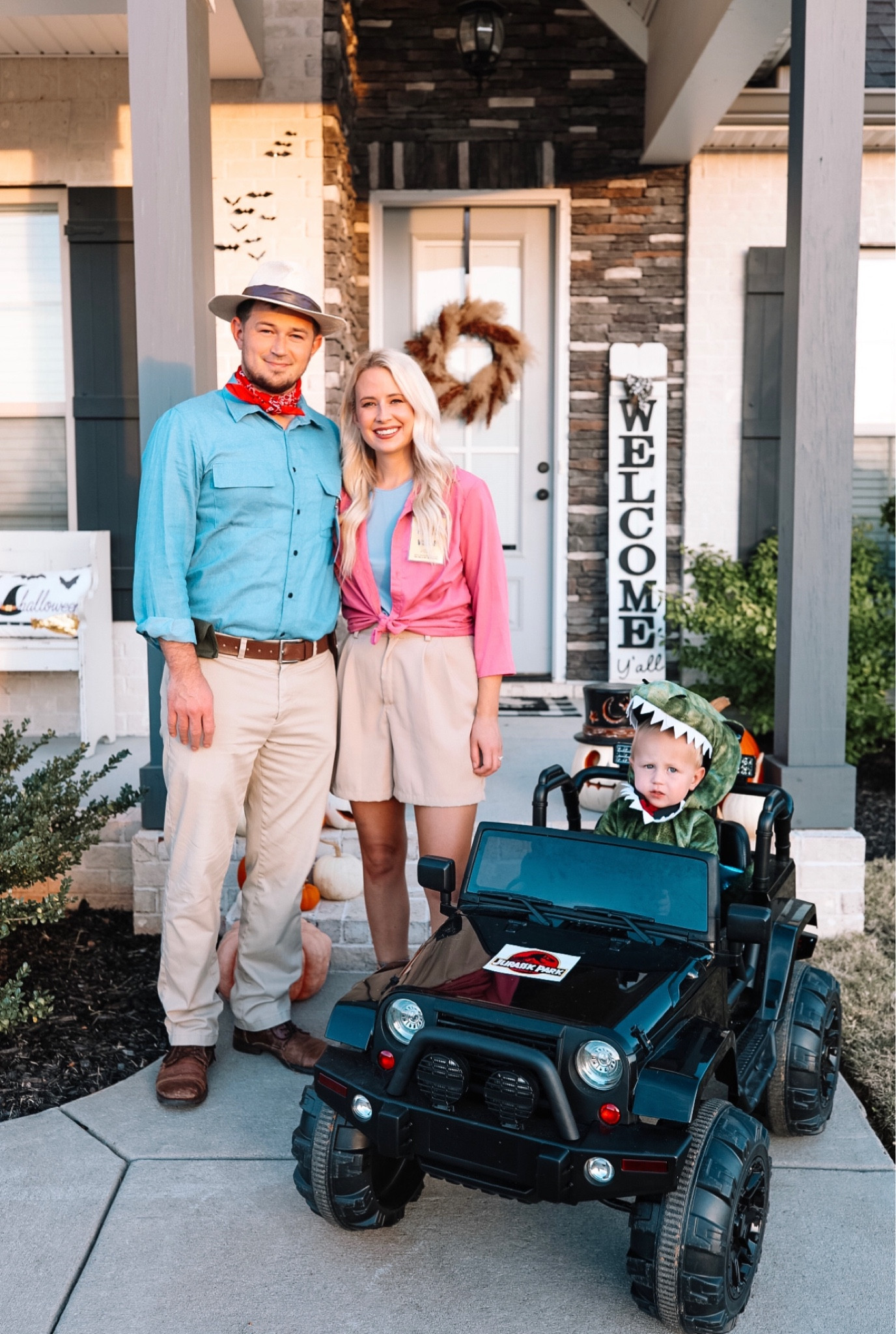 Jurassic park family costume / Halloween costume / couples costume / Halloween costume idea / family costume idea 

#LTKHalloween