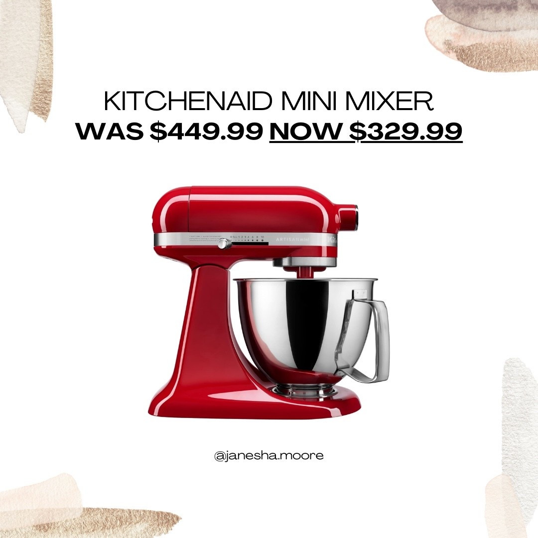 KitchenAid Mini Mixer | WAS $449.99 NOW $329.99

#LTKhome #LTKsalealert