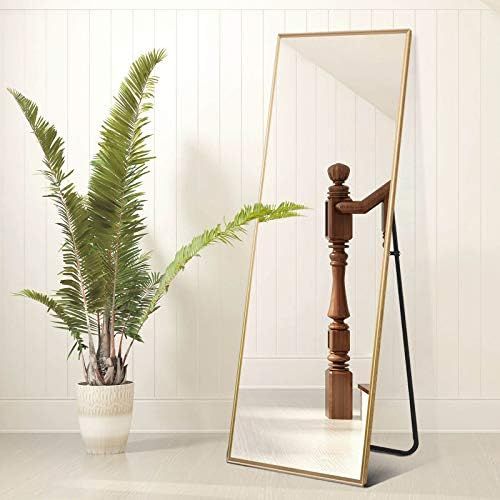 Full Length Floor Mirror 65"x22" Large Rectangle Wall Mirror Standing Hanging or Leaning Against Wal | Amazon (US)