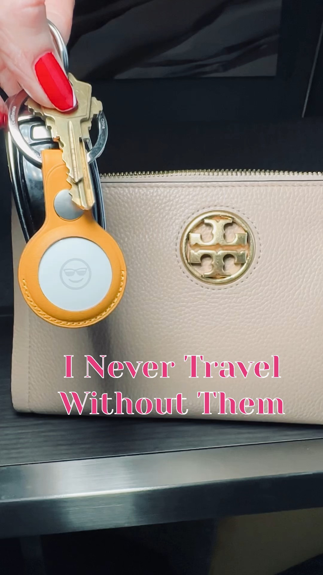 I have an AirTag in every travel bag {+key chain} And now the top 3 airlines {American, United, Delta} can use your AirTag to locate your luggage if lost & you give them permission in the Find My app✈️

#LTKTravel #LTKWatchNow