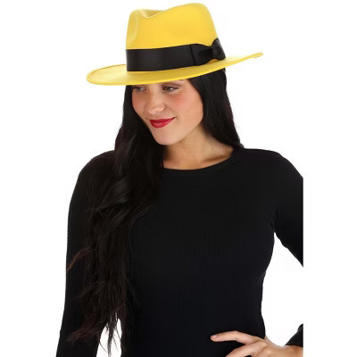 HalloweenCostumes.com One Size Fits Most  Women  Yellow Detective Hat, Yellow | Target