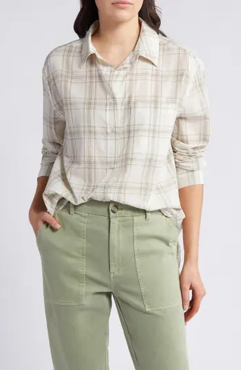 Treasure & Bond Casual Button-Up Shirt | Nordstrom | Nordstrom