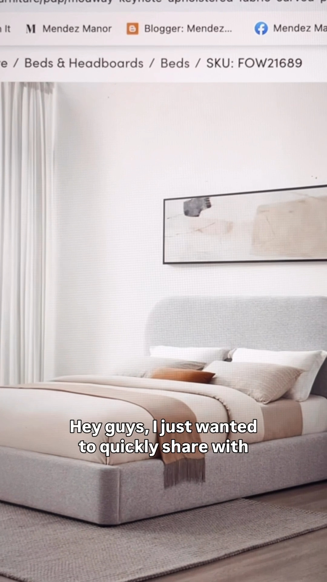 This upholstered platform bed is perfect for a budget friendly bedroom refresh! 

Comes in 4 size options and 5 fabric choices. 👍🏻 

Currently 40% off at Wayfair! 

#LTKSaleAlert #LTKHome