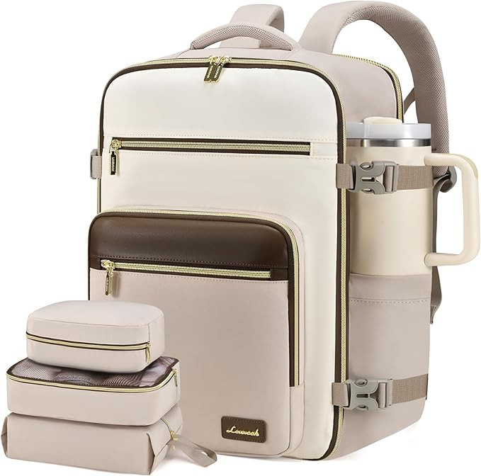 LOVEVOOK Travel Backpack For Women,40L Carry On Backpack Flight Approved,TSA Personal Item Travel... | Amazon (US)